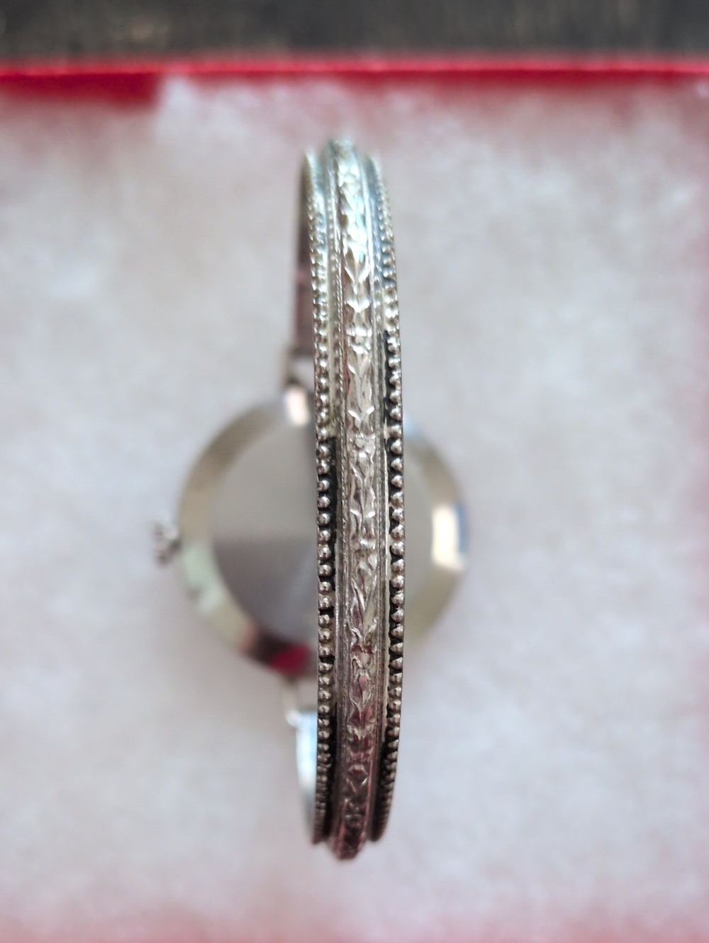 Vintage Pedre 17 Jewels Womens Manual Wind Silvertone Watch - Picture 4 of 6